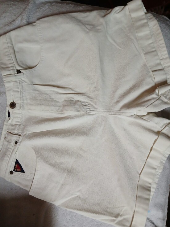 Faded Glory Pants - Vintage Faded Glory White Denim Shorts